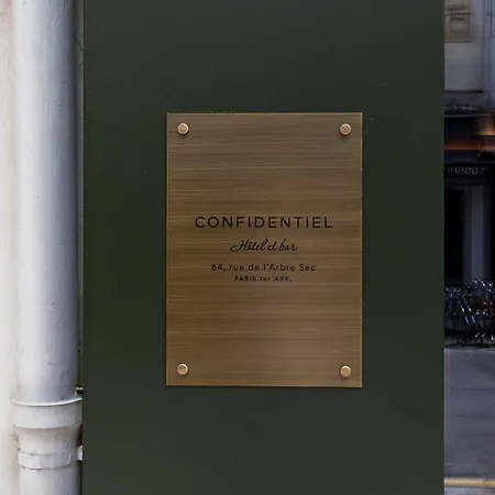 Konfidentiel Hotell Paris
